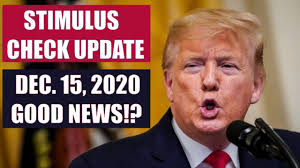 Second Stimulus Check Update Stimulus Package Update 1200 Stimulus Checks December 15th Youtube