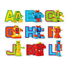 With a few simple household items and a little bit of help, children can learn the basics of engineering, physics and math while having fun along the way. Buy Tiktoktrading 26 Pcs Alphabet Robots Learning Set Online Eromman