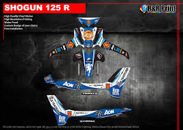 Suzuki ni memang tahan lasak. Suzuki Shogun 125 R Decals Sticker Lazada Ph
