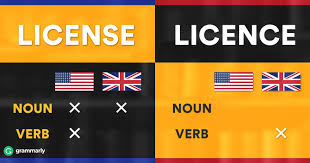 Licence Vs License Language And Wordplay Idiomas
