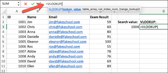 This article demonstrates how to filter an excel defined table programmatically based on a condition using event code and a macro. How To Use The Vlookup Function In Excel With Screenshots