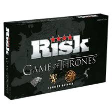 Este juego tiene 2 dados blancos y 3 rojos, seis caras por dado. Risk Juego De Tronos Ed Batalla Merchandising Game Es