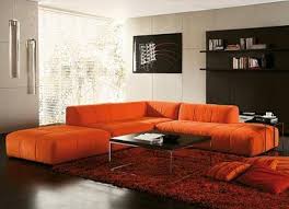 Decorating Ideas Using Orange Sofa In Living Room Living Room Orange Orange Sofa Living Room Colors
