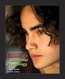 Essentials of Abnormal Psychology