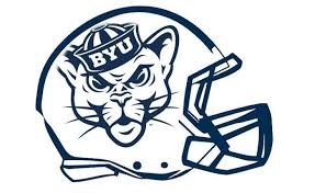 The blue color code for the byu logo is pantone: Jake Welch On Twitter Here S Minnesota S Goldy Gopher Themed Helmet Should Byu Do Something Similar For Cosmo Here S A Look
