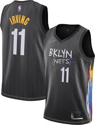 Kyrie irving isn't shying away from claiming new york as a nets city, telling fans on thursday that they're ready to take over for the struggling knicks. Nike Men S 2020 21 City Edition Brooklyn Nets Kyrie Irving 11 Dri Fit Swingman Jersey Dick S Sporting Goods