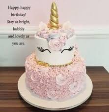Happy Birthday Cake Images For Girls Wish You A Happy Birthday Quotes For All Time Jio Quotes Unicorn Birthday Cake Unicorn Birthday Party Cake Birthday Cake Girls