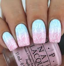 Gender reveal nail ideas 2021. 35 Awesome Baby Shower Nails For Your Party