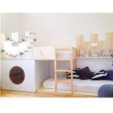 ikea hack kura castle bed non ancora finito ma quasi ikea ikeahack ikeahacks ikeadiy kidsbed kurabed ikeakura diy ki bed ikea kura bed castle bed