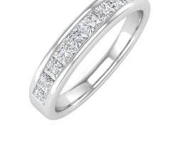 Image of 2 carat diamond channel setting ring