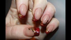 Modèles à brandon maxwell avait leurs ongles fait assez en rose en utilisant deborah lippmann gel lab pro vernis à ongles en amour à first sight. Pose De Noel Magnifique Rouge Degrade De Paillette Or Et Gel Foil Youtube