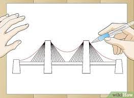 How To Draw Suspension Bridges: 11 Steps (With Pictures) - Wikihow Fun