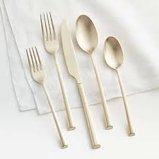 The fabric absorbs the gasses that tarnish. Flatware And Silverware Crate And Barrel