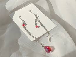 See more ideas about cross earrings, earrings, cross. Pin On Anime Jewelry