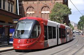 Sydney Light Rail Lrv2112 Departs Capitol Square Light Rail Sydney City Street Cars