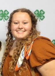 Julia Crews Named Johnson County 4-H National Dairy Month Chairman
