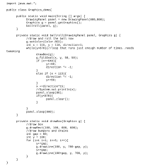Animation « 2d graphics gui « java. Java Code Please Need Comments Exlpaining On Steps Chegg Com
