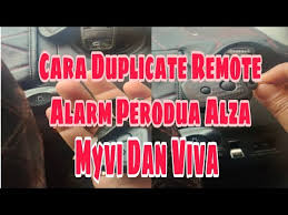 Maybe you would like to learn more about one of these? Reset Alarm Perodua Viva Myvi Alza