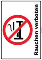 Sicherheitsfarbe des verbotszeichens nach din 5381 rot und nach ral. Verbotsschild Rauchen Verboten Pdf Vorlage Zum Ausdrucken