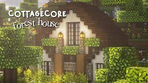 With three levels and sturdy supporting pillars, the rural house looks big. Minecraft How To Build A Cottagecore House Minecraft House Tutorials Youtube