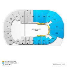 Avenir Centre 2019 Seating Chart