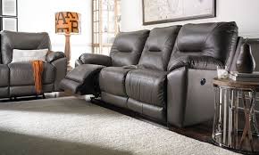 Southern Motion 94 Inch Leather Power Reclining Sofa With Usb Blue Chairs Living Room Luxe Furniture Leather Reclining Sofa