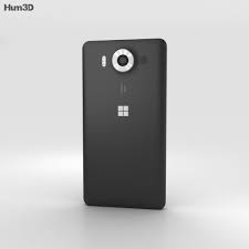 Microsoft Lumia 950 Schwarz 3D-Modell ...