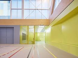 Nathalie Mauclair Gymnasium Sport Hall School Design Building Design