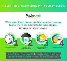 These types of loans are for people with either no banks like cibc provide unsecured personal loans for people that have a bad credit history. Payday Loans With No Credit Checks Maybe Loan