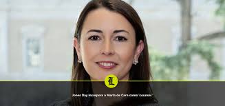 Marta de Cara, de Linklaters, llega a la oficina de Jones Day en Madrid