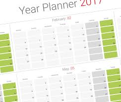 60 months planner and calendar,monthly calendar planner, agenda planner and schedule organizer, journal planner. 2019 Yearly Planner Template Modern Design Printable Pdf Template
