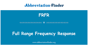 Frfr, i loved tha carter 2 last year, he's almost as lit as lil pump! Frfr Definition Full Range Frequency Response Abbreviation Finder