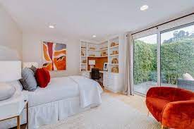You can see in the photo above that there's gaps between the ekby shelves and alex drawers. 45 Primary Bedroom With Built In Desks Photos Home Stratosphere