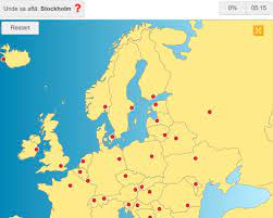 Tari si capitale pe continente. Jocuri Geografice