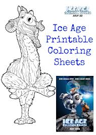 The spruce / kelly miller halloween coloring pages can be fun for younger kids, older kids, and even adults. Ice Age Collision Course Printable Coloring Sheets Jinxy Kids