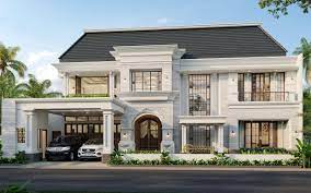 Contoh rumah villa modern tahun 2021 : 5 Desain Rumah Klasik 2 Lantai Terbaik Di Awal Tahun 2021