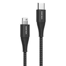 Vokamo Usb C To Lighting 1 2m Cable Mfi Black
