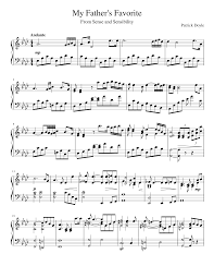 My Father S Favorite Sheet Music For Piano Solo Musescore Com my father s favorite sheet music for