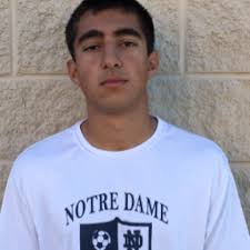 Aidan Sharma's Notre Dame High School Career Home