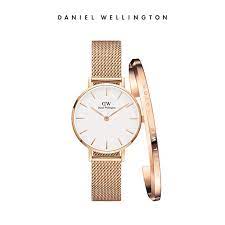 Choose between the nato or leather straps. Daniel Wellington Watches Women Melrose White With Bracelet Watch Shopee Philippines