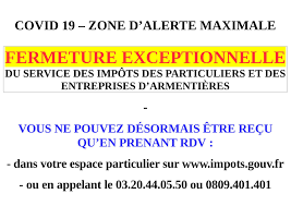 Pour contacter ce service par courriel, utilisez votre messagerie sécurisée disponible dans votre espace particulier sur le site impots.gouv.fr. Fermeture Exceptionnelle Du Centre Armentieres La Metamorphose Facebook
