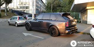 ©2020 mansory design & holding gmbh | gtc. Rolls Royce Cullinan Mansory Wide Body 2 Oktober 2020 Autogespot