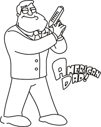 5 on their 2013 list of 60 shows that were cancelled too soon. American Dad Coloring Pages Printable Coloring Home