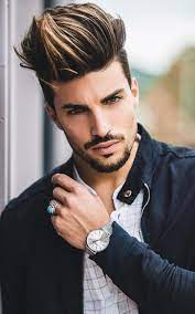 30 High Fade Pompadour Hairstyle Worth Watching In 2019 Trendy Mens Haircuts Mens Hair Colour Cool Hairstyles For Men