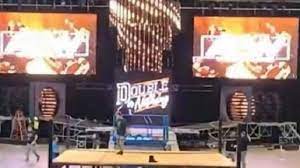 Aew's first ppv of the empty arena era has come and gone. First Look At Aew Double Or Nothing Arena Set Up Production Design Photos Ewrestling