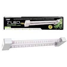 Feit Electric 2 Ft 2 Light 19 Watt Full Spectrum Led Non Dimmable Indoor Linkable Plant Grow White Light Fixture Daylight Glp24fs 19w Led The Home Depot White Light Fixture Grow Lights For Plants Indoor Grow