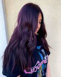 The purple starts off with subtle pink undertones and quickly picks up strong blue undertones. 50 Best Dark Purple Hair Color Ideas For One Of A Kind Women In 2020