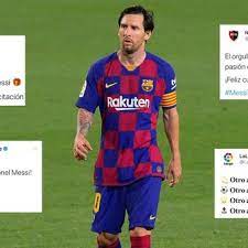 Lionel messi festeja su cumpleaños con la carga de buscar terminar con la sequía de la albiceleste, que no gana un título desde la copa américa de 1993. 33 Son Mejores Los Saludos A Messi Por Su Cumple