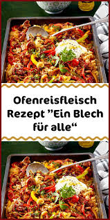 Ofenreisfleisch Rezept Ein Blech Fur Alle In 2020 Schweinefilet Rezepte Rezepte Kochen Und Backen Rezepte