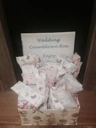 Wedding Advent Calendar 25 Gifts Counting Down To The Big Day Anbrown4715 Wedding Countdown Wedding Advent Calender Countdown Gifts
